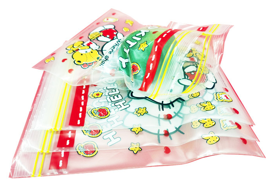 Double seal airtight Recyclable Reusable Bags Ziplock Storage