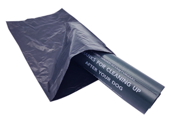 Poly Thickness 0.8Mil Dog Waste Bags Flat Bottom Seal