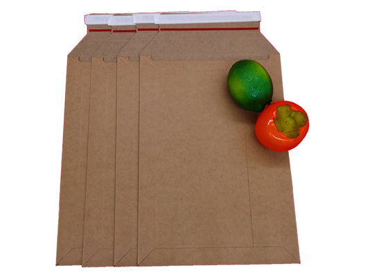 C3 size 250g Eco Friendly Rigid Mailers with Self Adhesive Seal